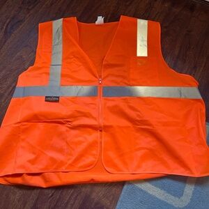 Radians Orange Mesh High Visibility Safety Vest, ANSI/ ISEA 107-2015 Size 5x